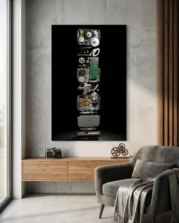 4 — Forty Parts, shown in a room
